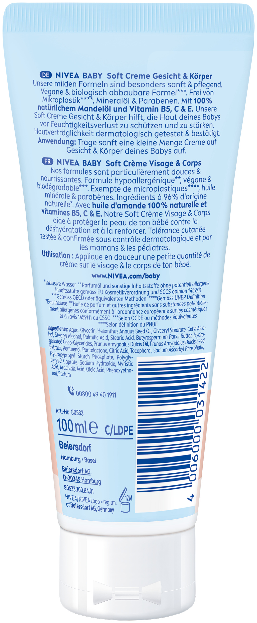 Nivea crème visage & corps, image 2 sur 2