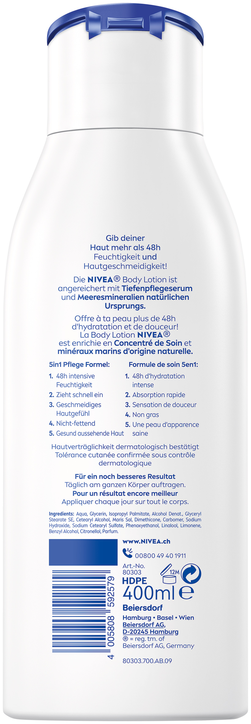 Nivea Feuchtigkeitsspendende Lotion, Bild 2 von 2