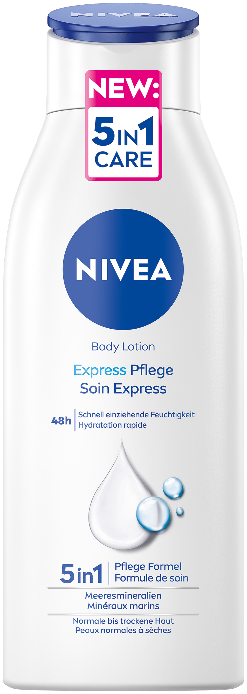 Nivea Feuchtigkeitsspendende Lotion, Hauptbild