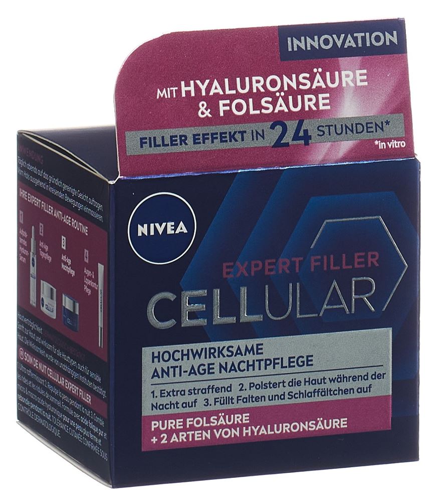 Nivea Cellular Expert Filler Anti-Age Nachtpflege