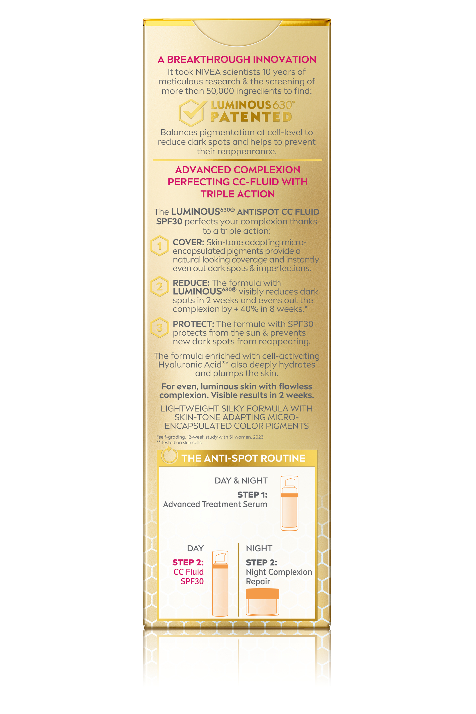Nivea Cellular Luminous630 3in1 CC Fluid, Bild 4 von 4