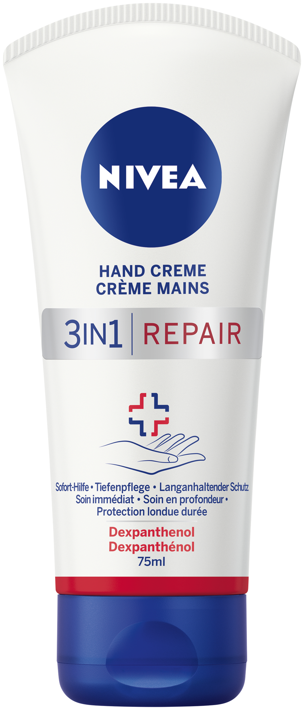 Nivea crème mains 3en1