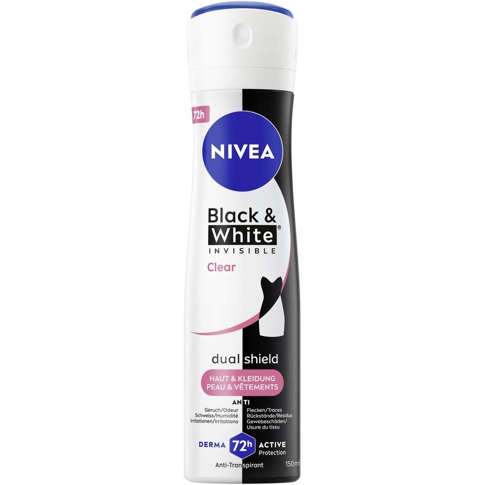 Nivea Deo Invisible Black & White Clear