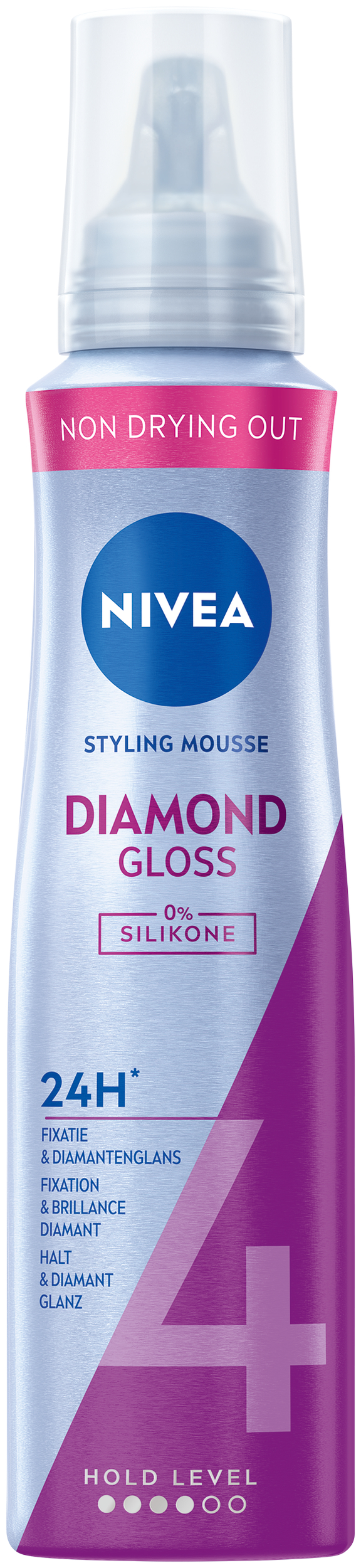 Nivea Diamond Gloss Care Schaumfestiger, Hauptbild