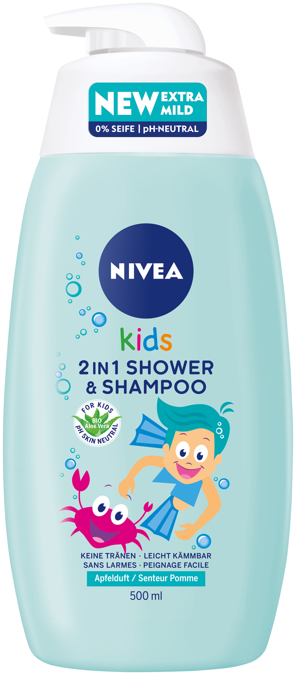 Nivea kids 2en1 shower & shampoo