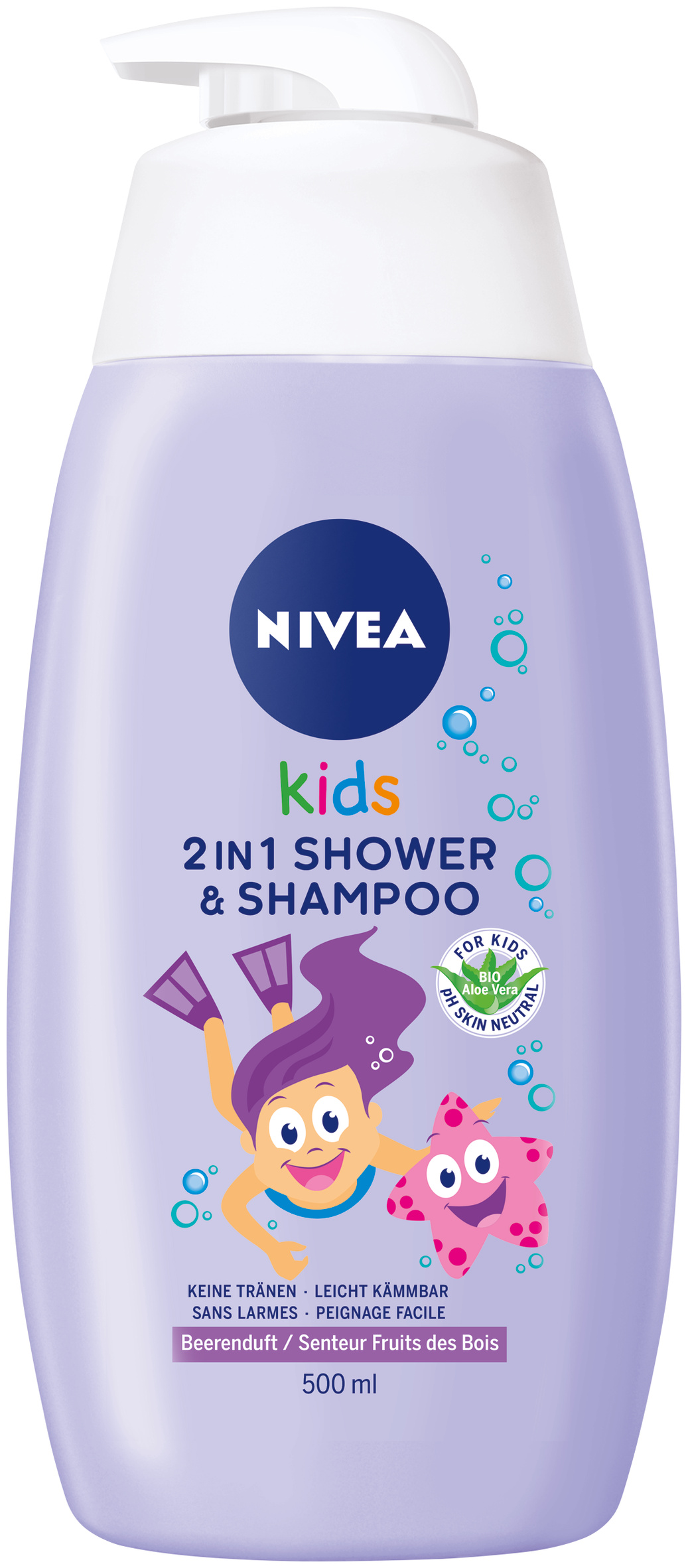 Nivea kids 2en1 shower & shampoo