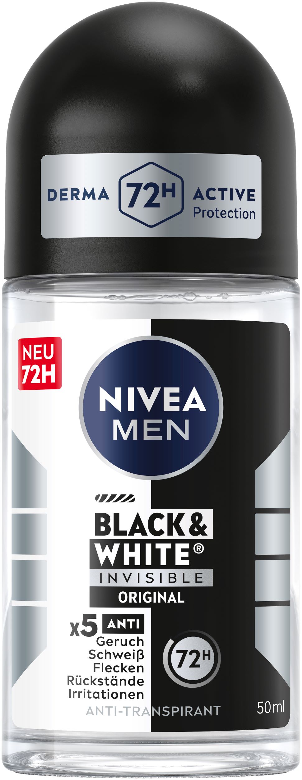 Nivea MEN déo invisible black & white