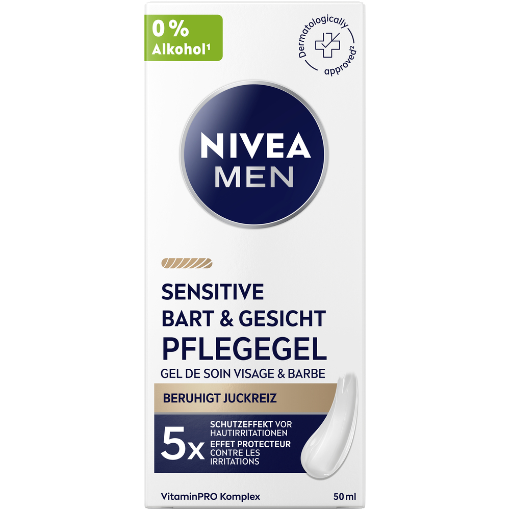 Nivea MEN gel de soin barbe & visage