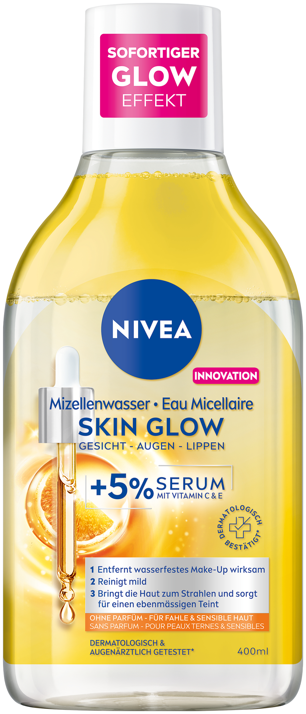 Nivea Mizellenwasser, Hauptbild