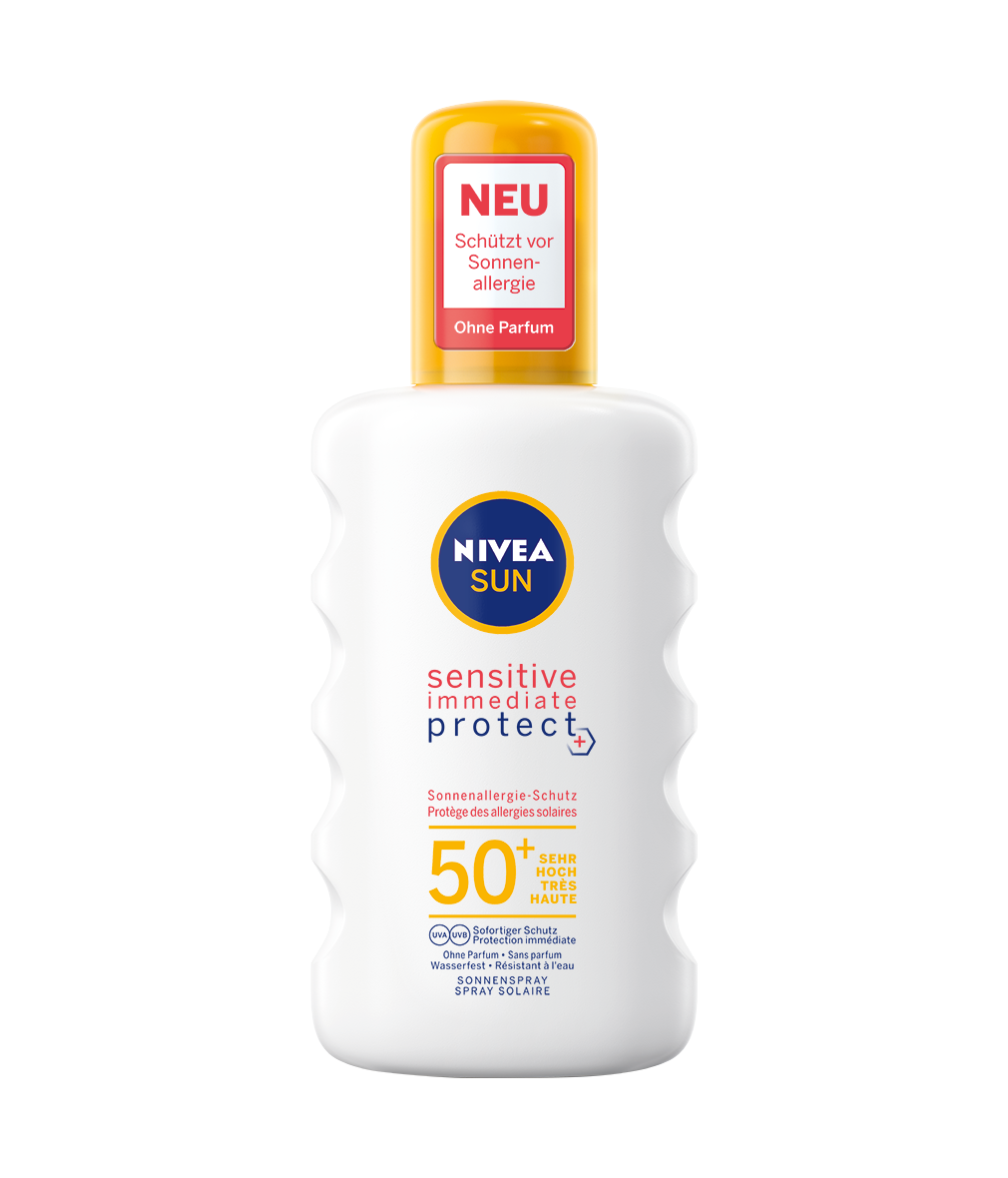 Nivea SUN Sensitive Immediate Protect Sonnenspray, Hauptbild