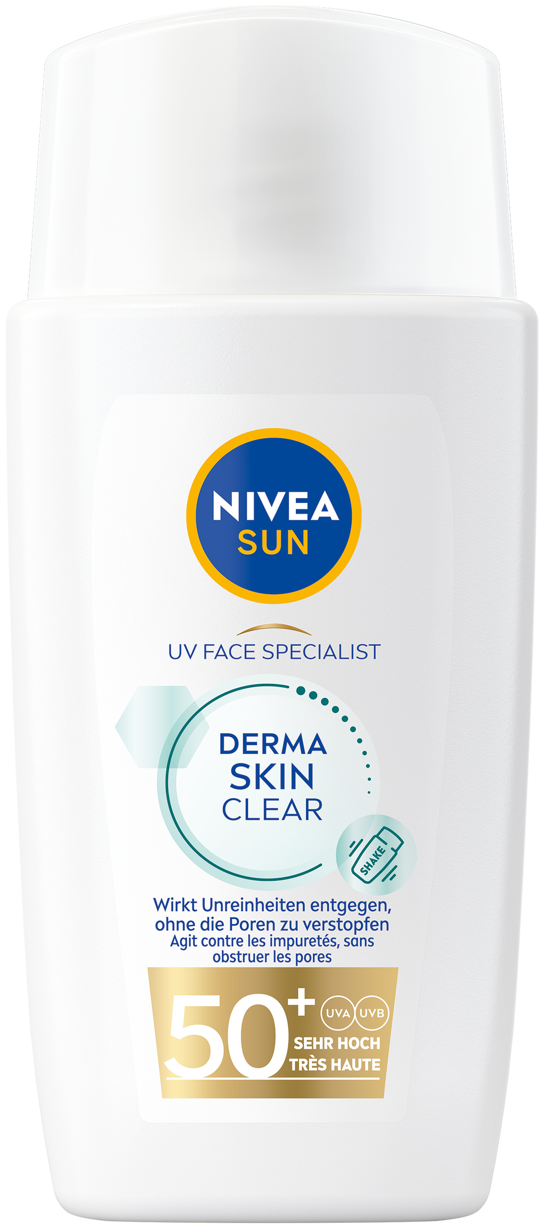 Nivea SUN UV face derma skin clear