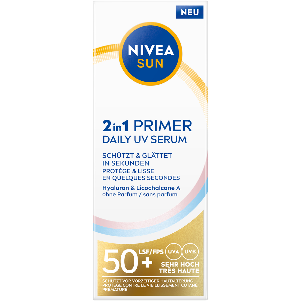 Nivea SUN UV face primer sérum 2en1