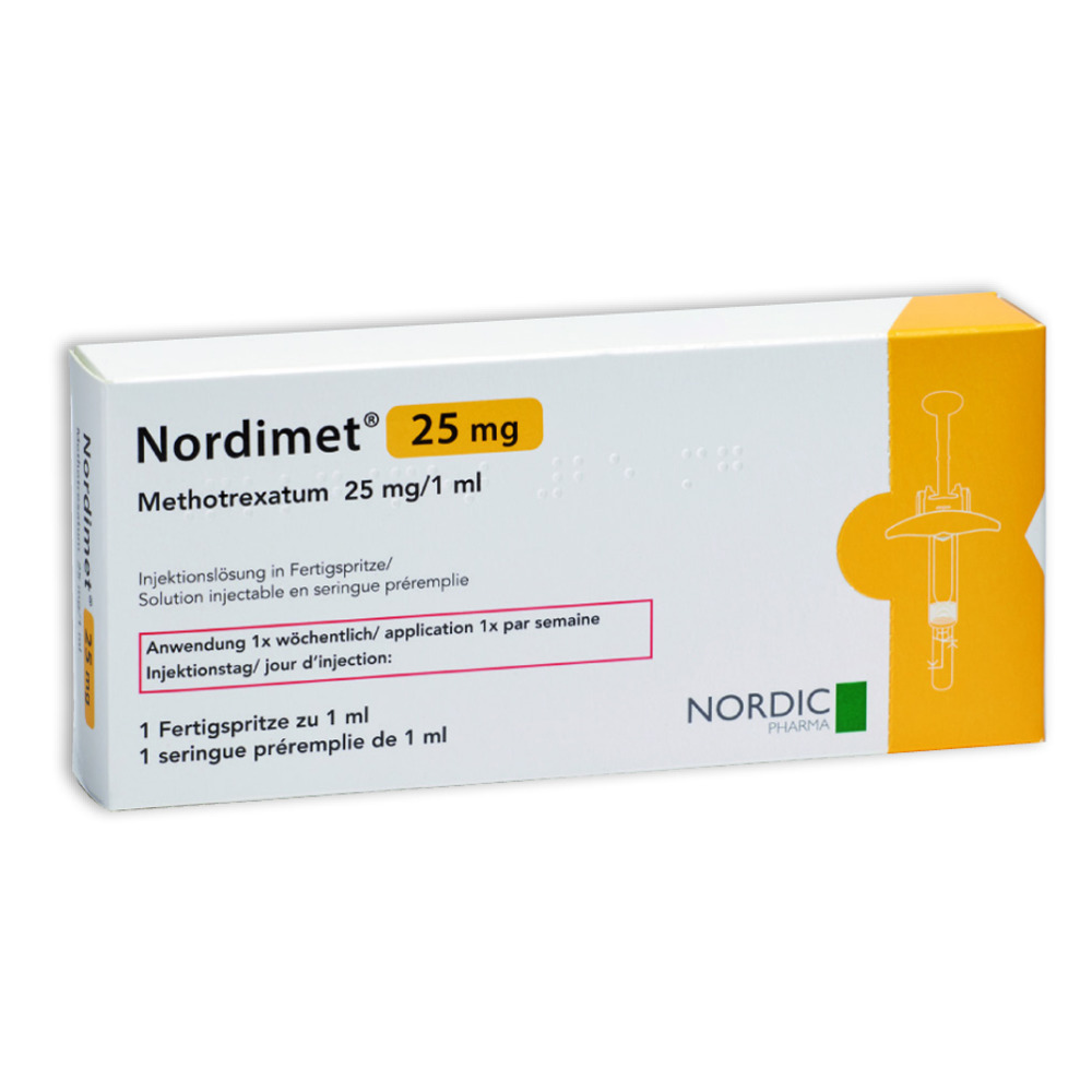 NORDIMET Inj Lös 25 mg/1ml Fertigspritze Fertspr 1 Stk