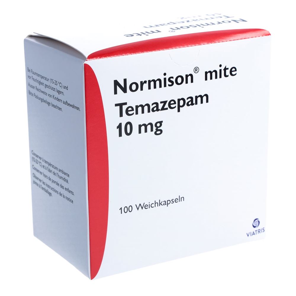 NORMISON mite 10 mg, Hauptbild