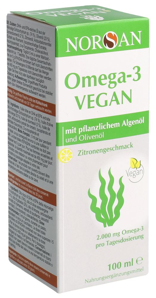 NORSAN Omega-3 vegan Algenöl