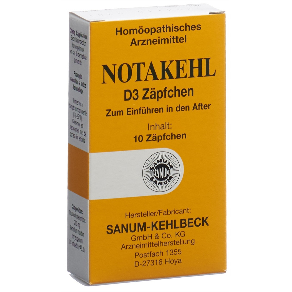 Notakehl supp 3 D blist 10 pce