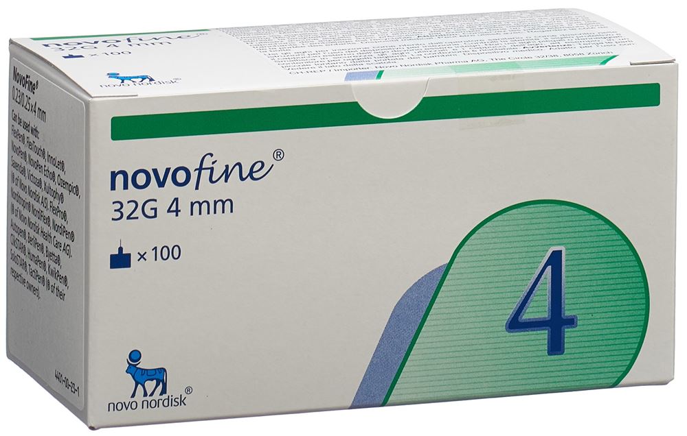 NOVOFINE aiguilles injection