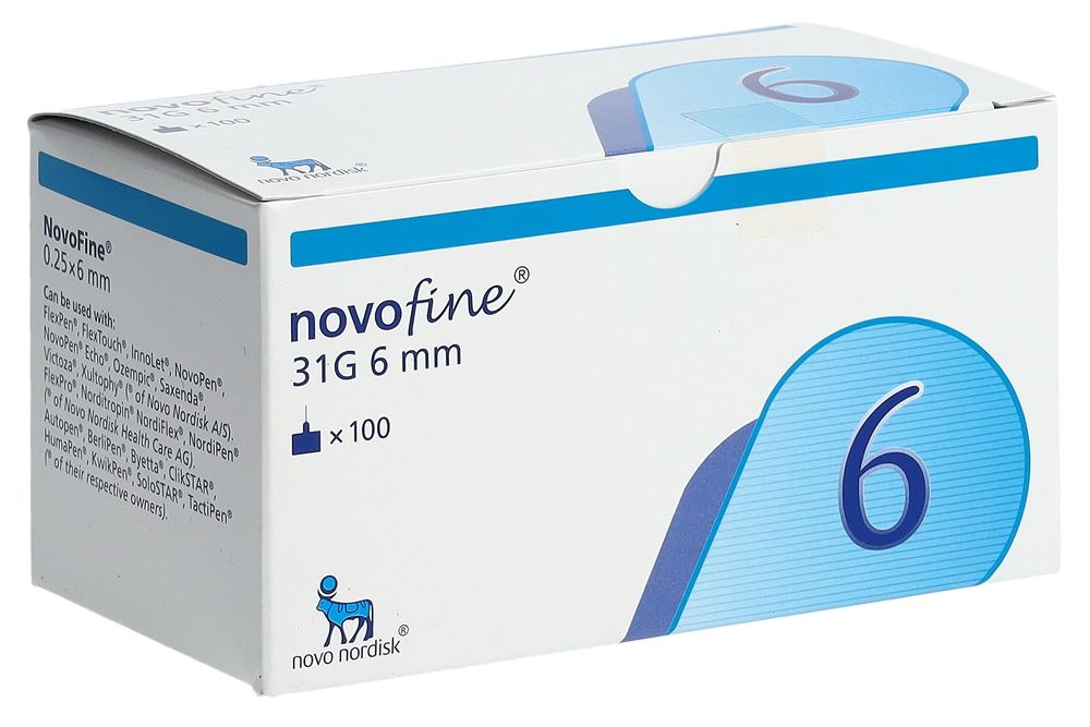 NOVOFINE aiguilles injection