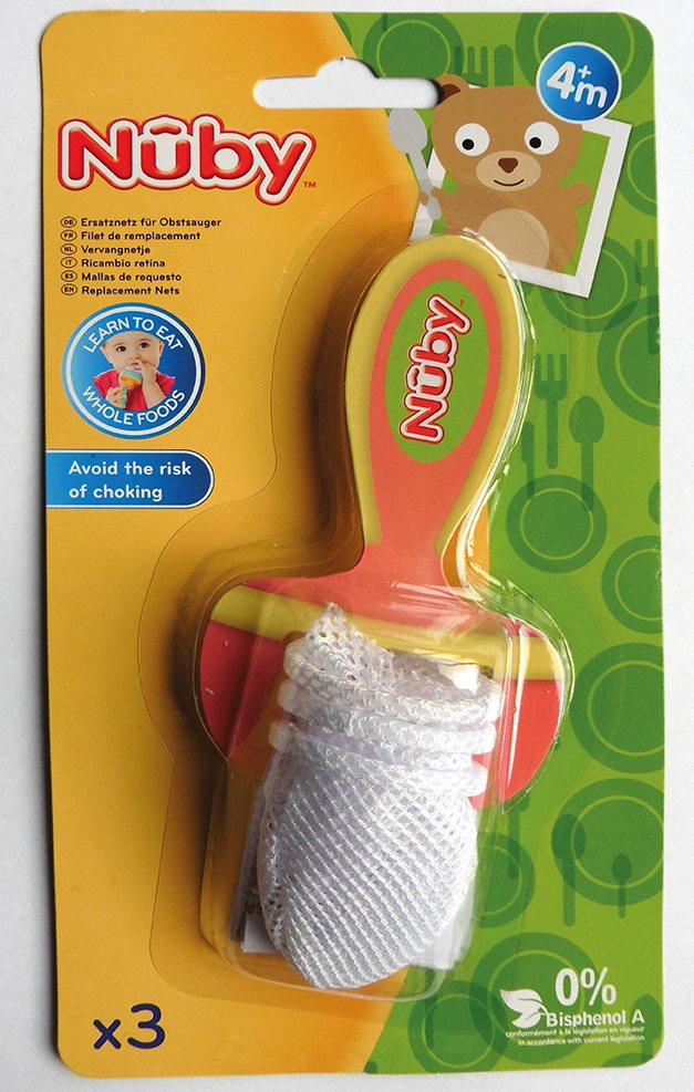 NUBY Ersatznetze Fruchtsauger Premium, Hauptbild