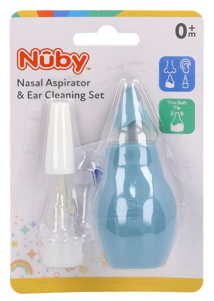 NUBY mouche-bébé poire à bout souple