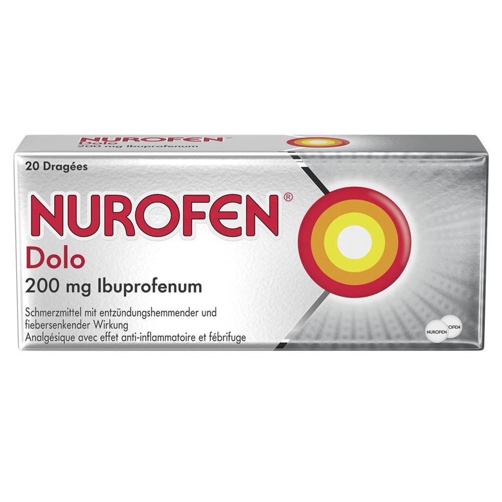 Nurofen Dolo 200 mg, Hauptbild Nurofen Dolo 200 mg, Hauptbild