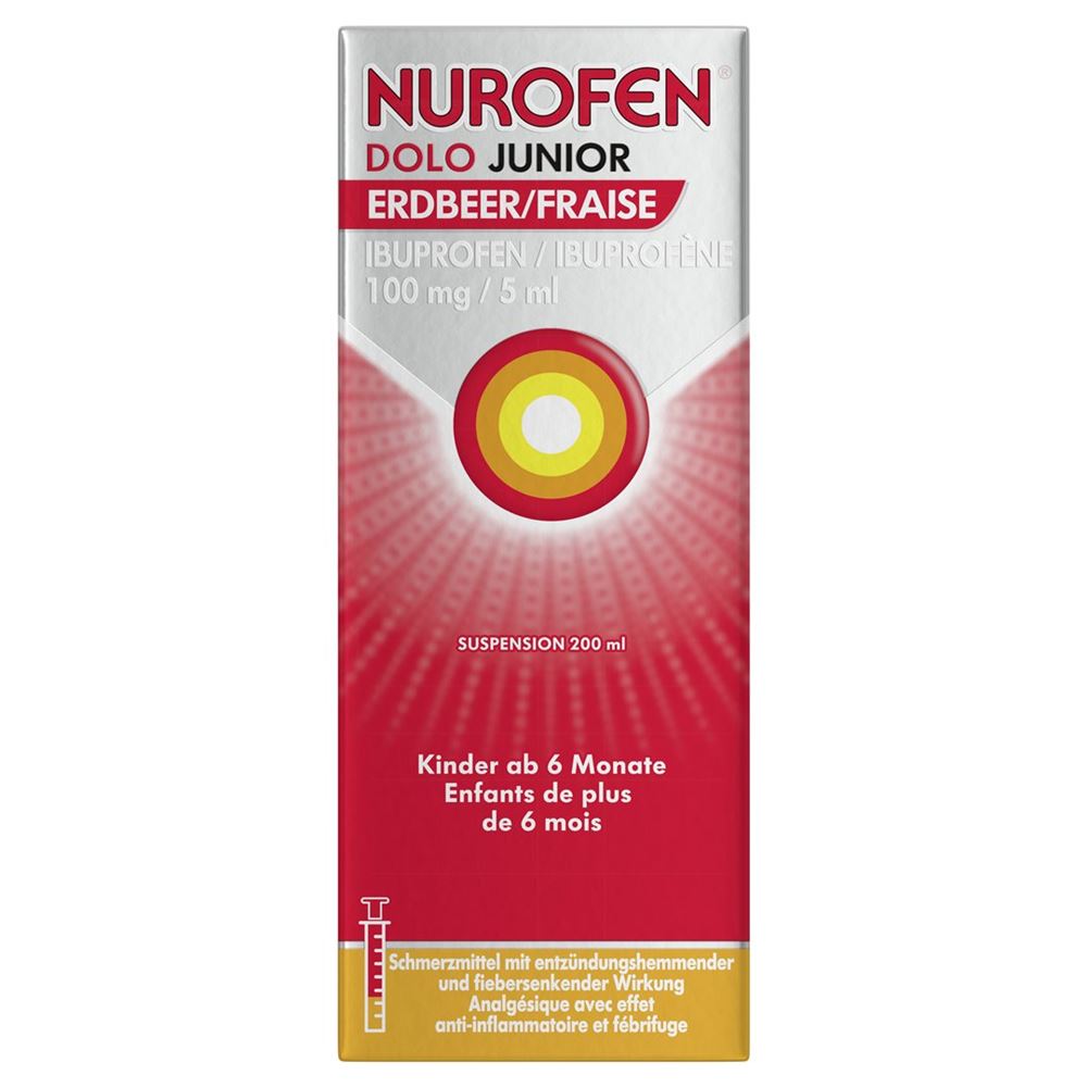 Nurofen Dolo Junior 100 mg/5ml, image principale
