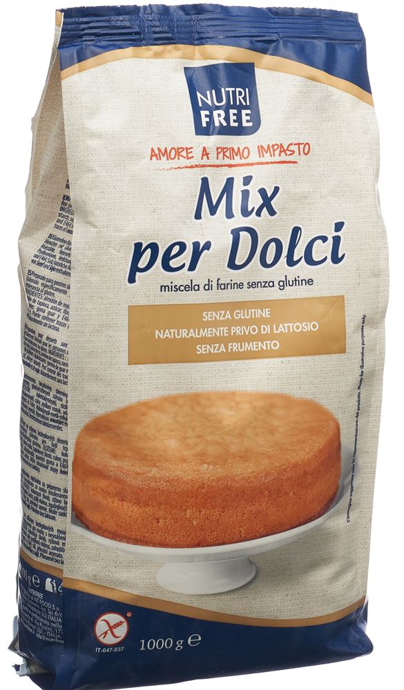 NUTRIFREE Mix Dolci mélange farine sucré, image principale