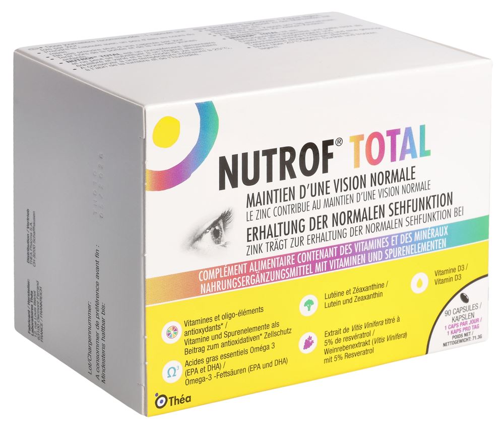 Nutrof Total Vit Spurenelement Omega 3