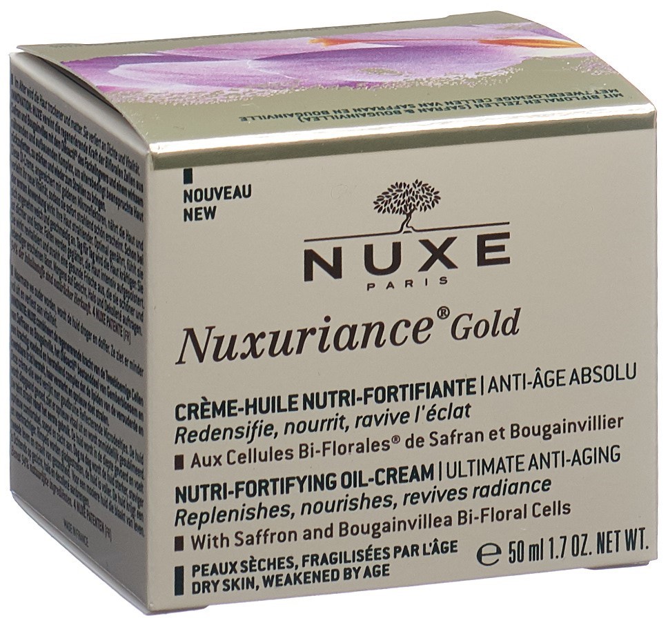 NUXE Gold Crème Huile Nutri Fortif, image 2 sur 3