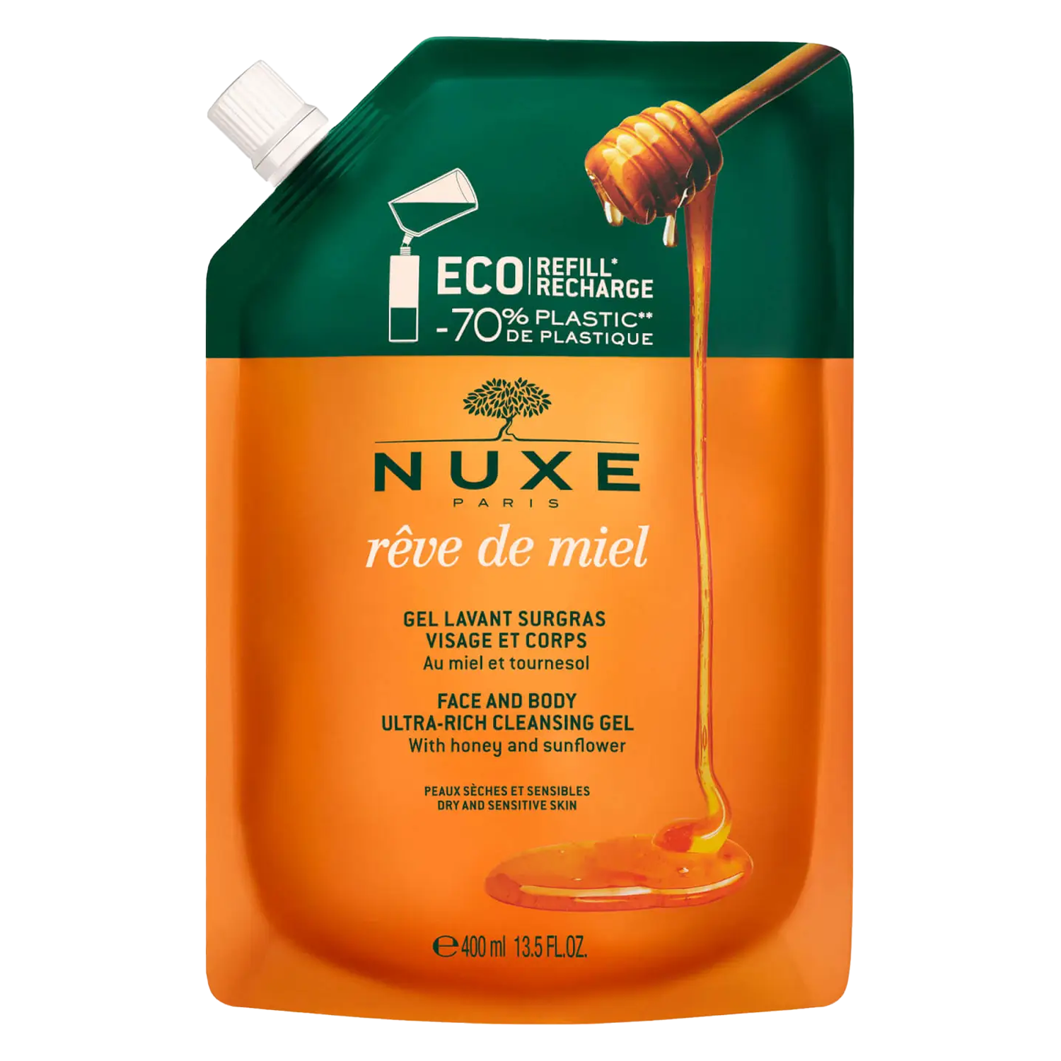 NUXE Gel Lavant Surgras Eco R