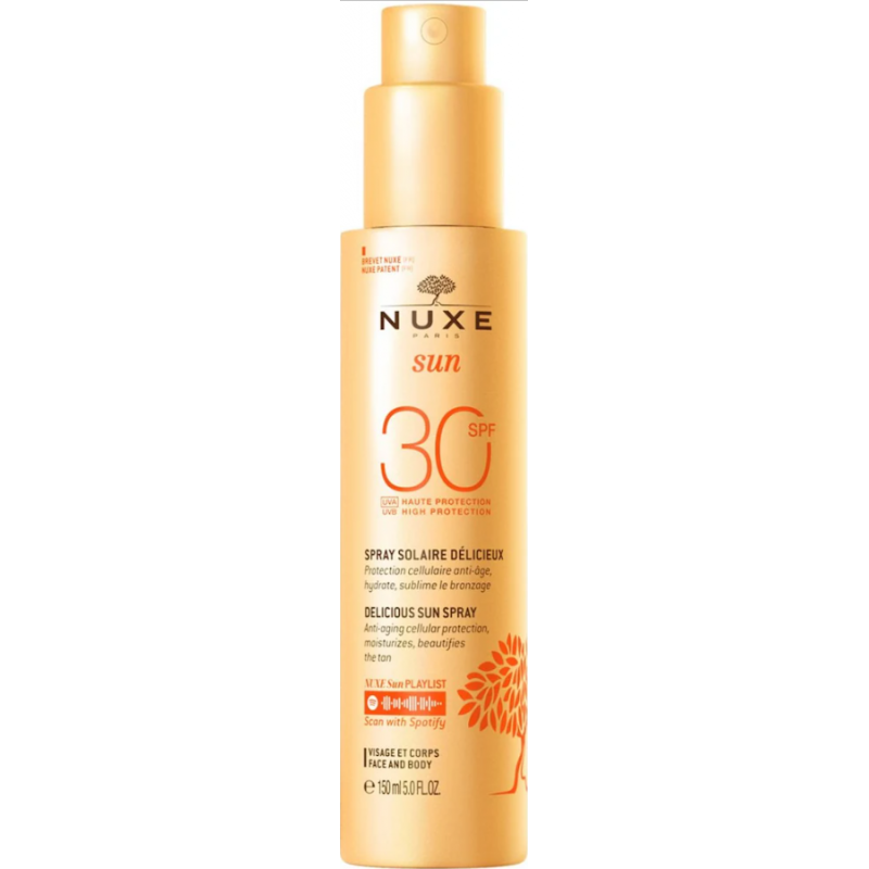 NUXE Sun Protection Factor 30 Sol Visage & Corps HP