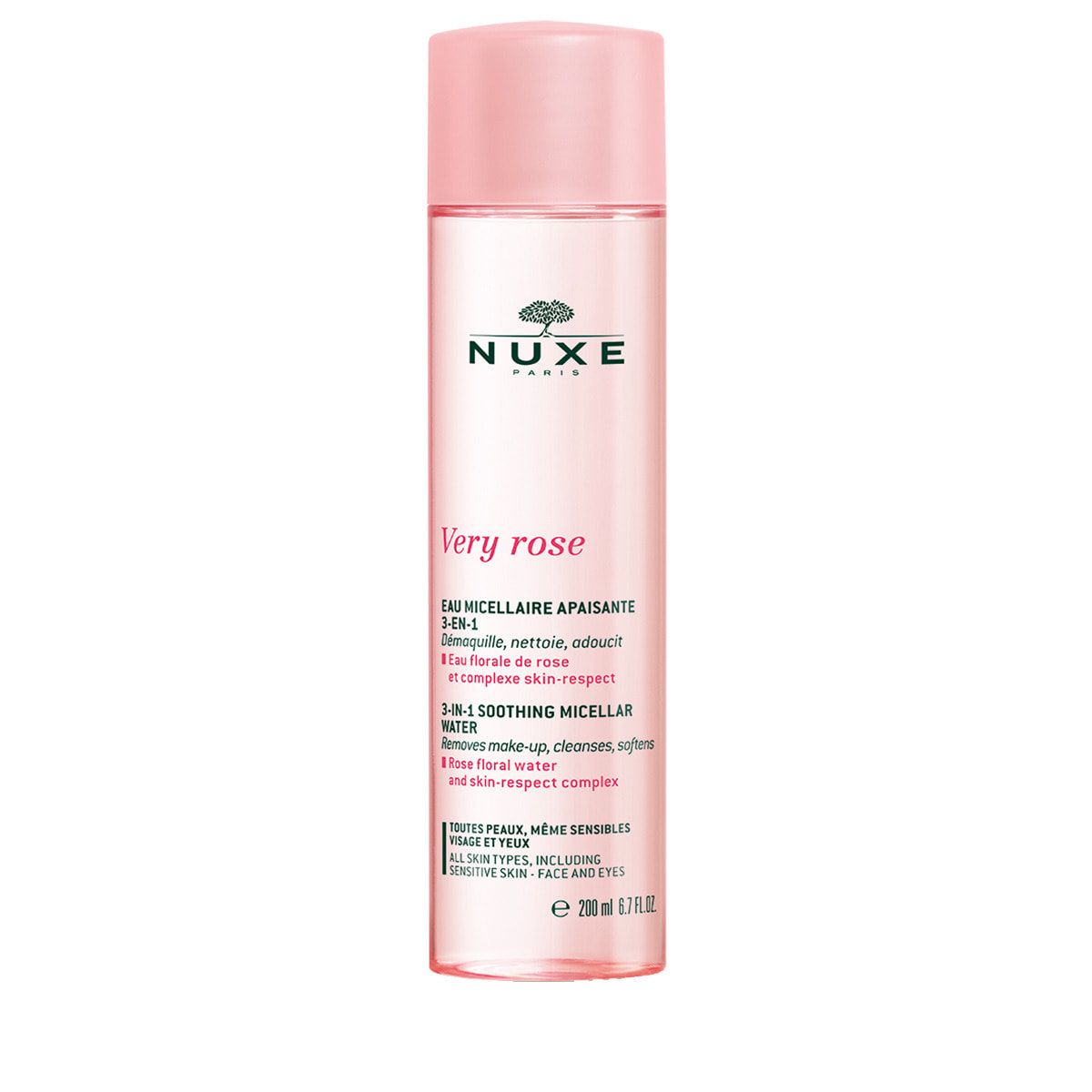 NUXE Eau Micell Démaq Apais 3en1