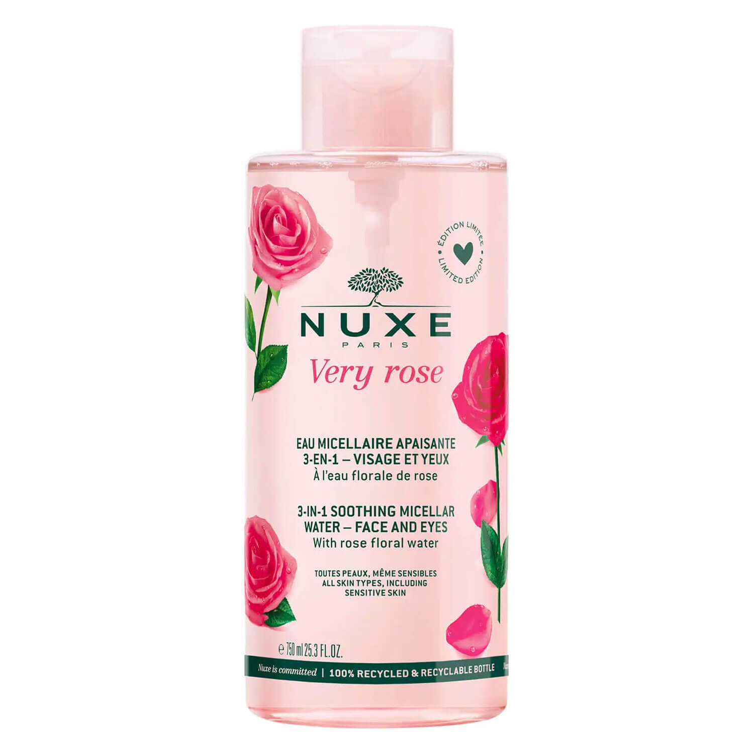 NUXE Very Rose Eau Micellaire Apais 3in1, image principale