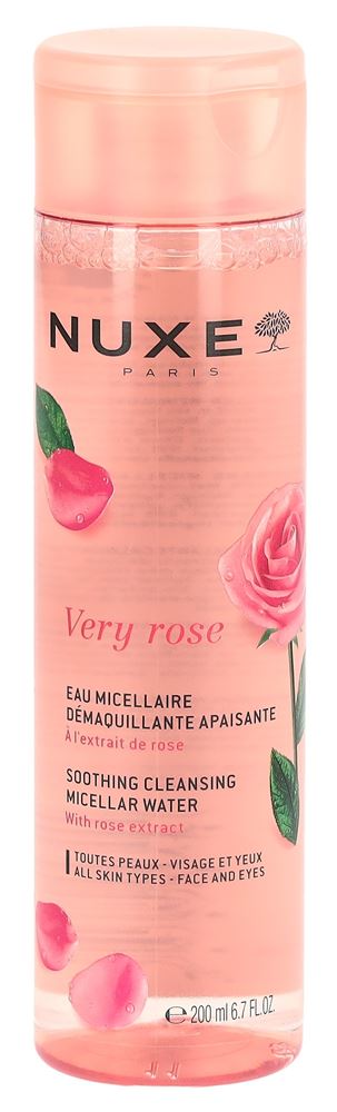 NUXE Very Rose Eau Micellaire Démaq 3en1