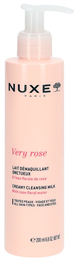 NUXE Very Rose Onctueux Lait Démaquillant