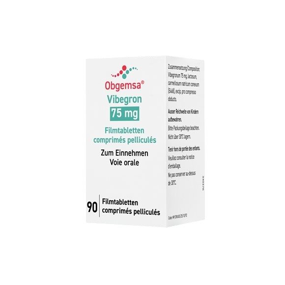 OBGEMSA Filmtabl 75 mg Ds 90 Stk, Hauptbild OBGEMSA Filmtabl 75 mg Ds 90 Stk, Hauptbild
