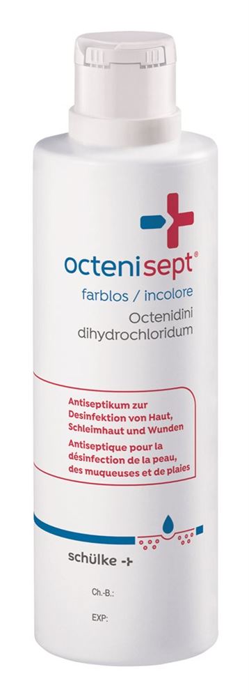 OCTENISEPT Lös farblos mit Verschluss Fl 250 ml, Hauptbild