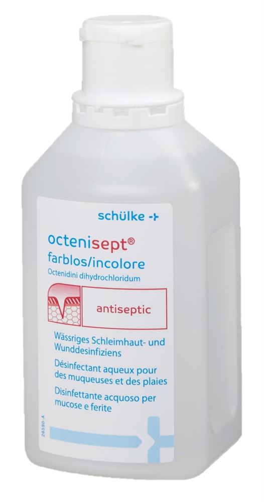 OCTENISEPT Lös farblos mit Verschluss Fl 500 ml, Hauptbild