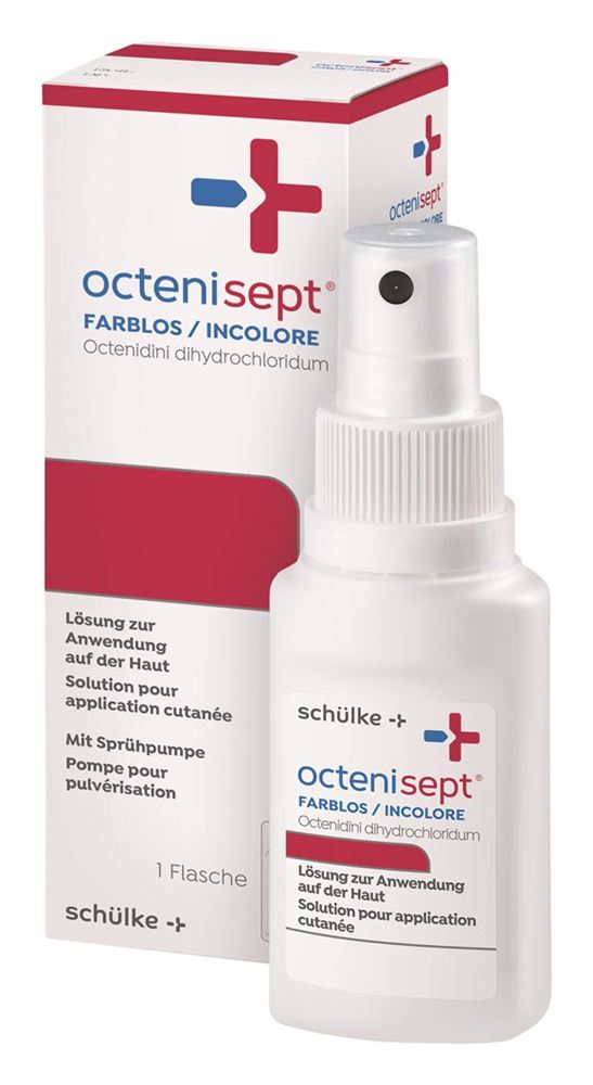 OCTENISEPT Lös farblos Spr 50 ml, Hauptbild OCTENISEPT Lös farblos Spr 50 ml, Hauptbild