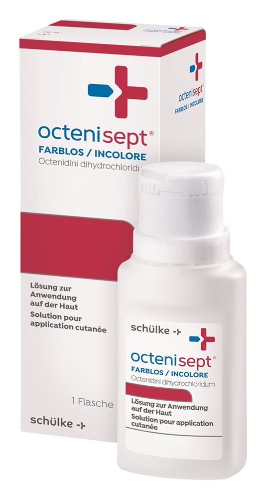 OCTENISEPT sol incolore avec couvercle fl 50 ml