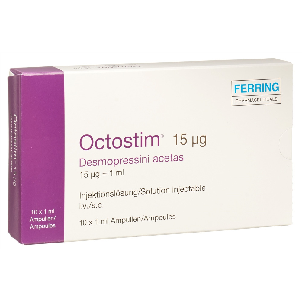 Octostim Inj Lös 15 mcg/ml Fl 1 ml