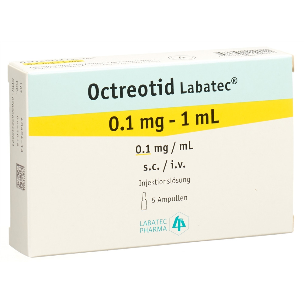 OCTREOTIDE Labatec 0.1 mg/ml, Hauptbild