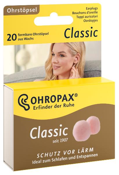 OHROPAX Classic sourdines cire, image principale