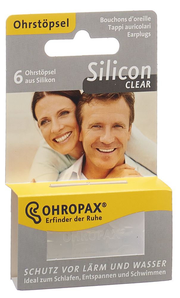 OHROPAX Silicon Clear sourdines