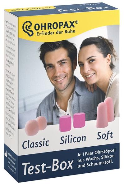 OHROPAX Testbox sourdines, image principale