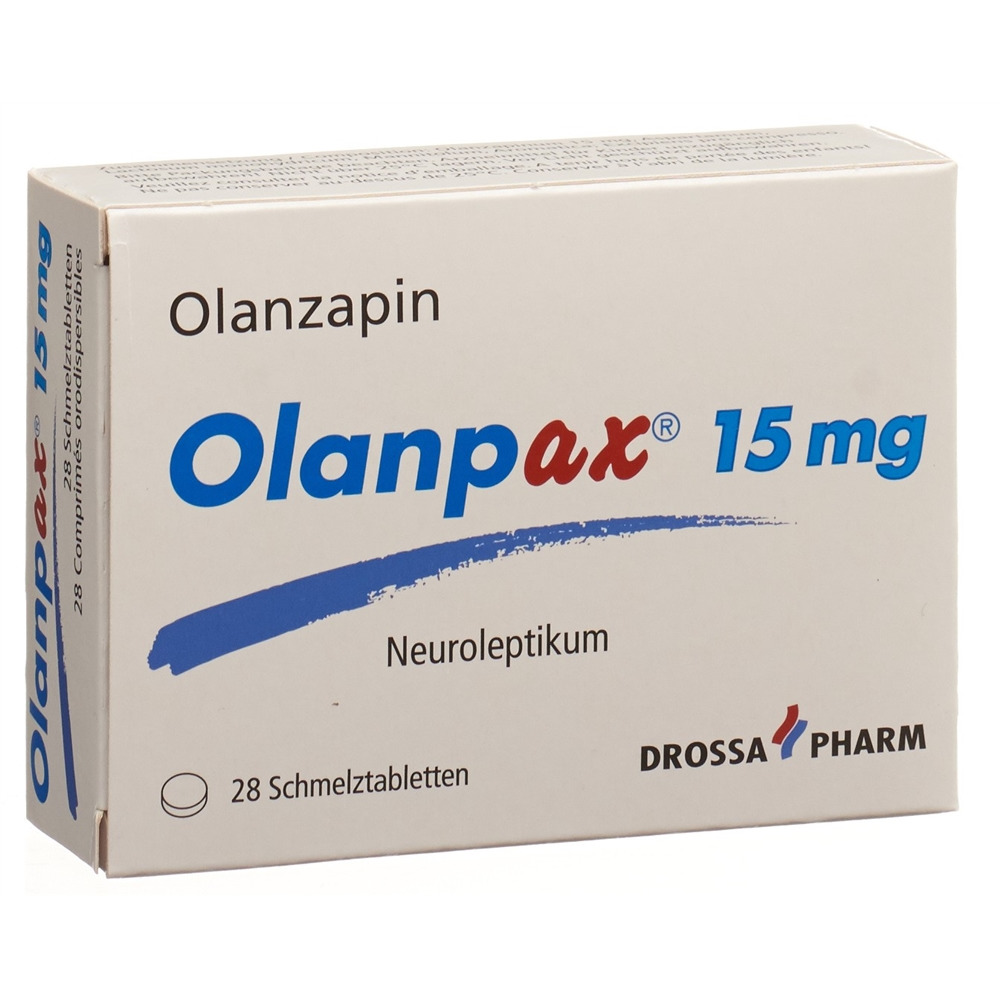 Olanpax cpr orodisp 15 mg blist 28 pce, image principale