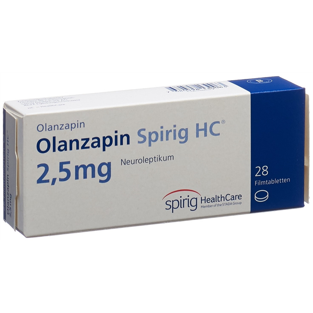 OLANZAPINE Spirig HC 2.5 mg