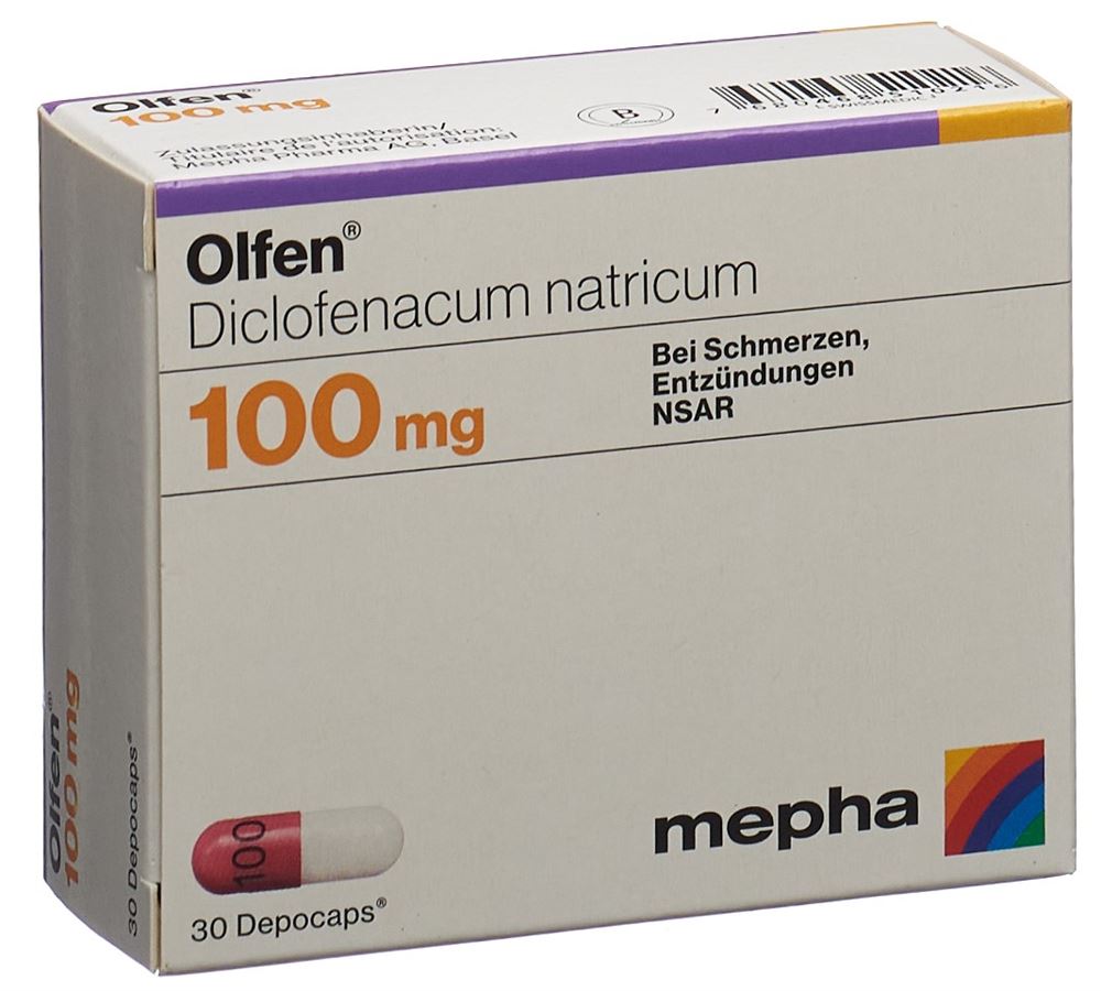 OLFEN Depocaps 100 mg Blist 30 Stk