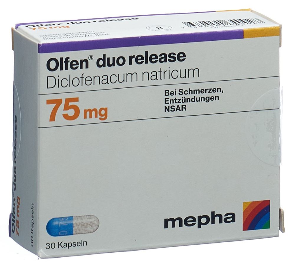 OLFEN duo release 75 mg, image principale