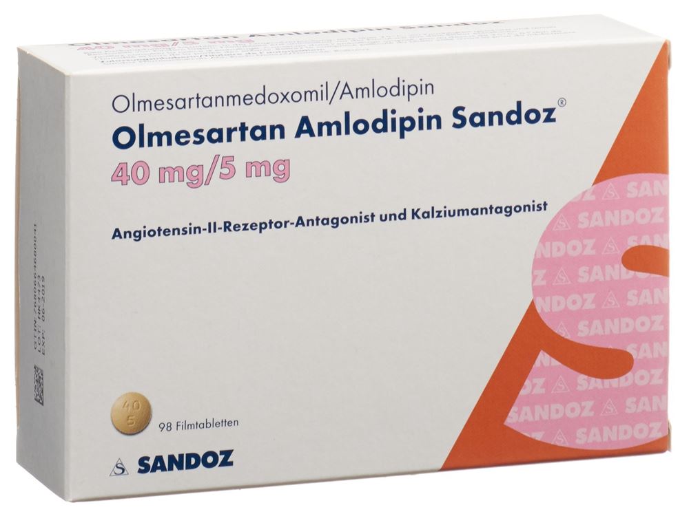 Olmesartan Amlodipin Sandoz Sandoz, Hauptbild